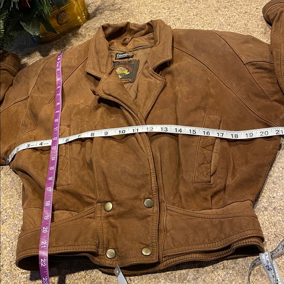 Distressed Adventure Bound Originals Wilsons Leather Jacket S Women’s? Men’s? - Picture 6 of 16